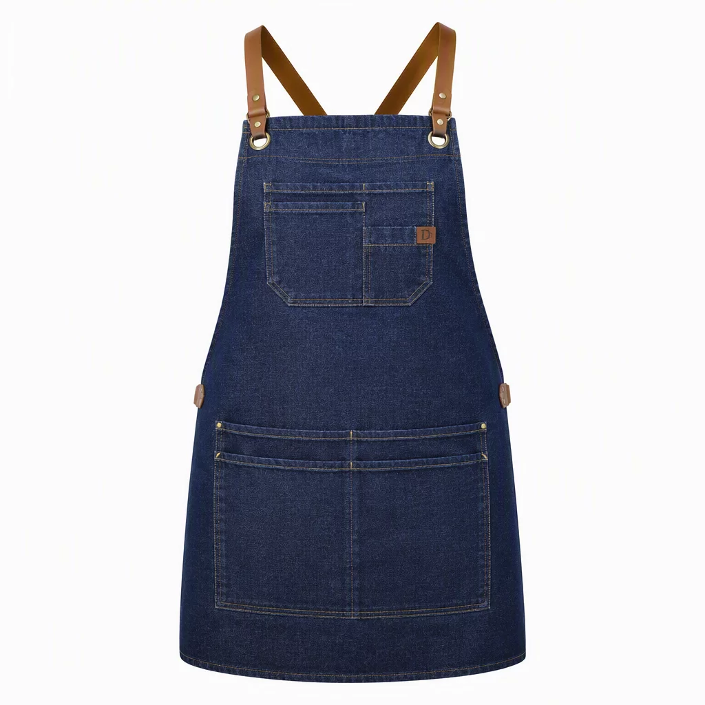 Denim Barista Apron D5