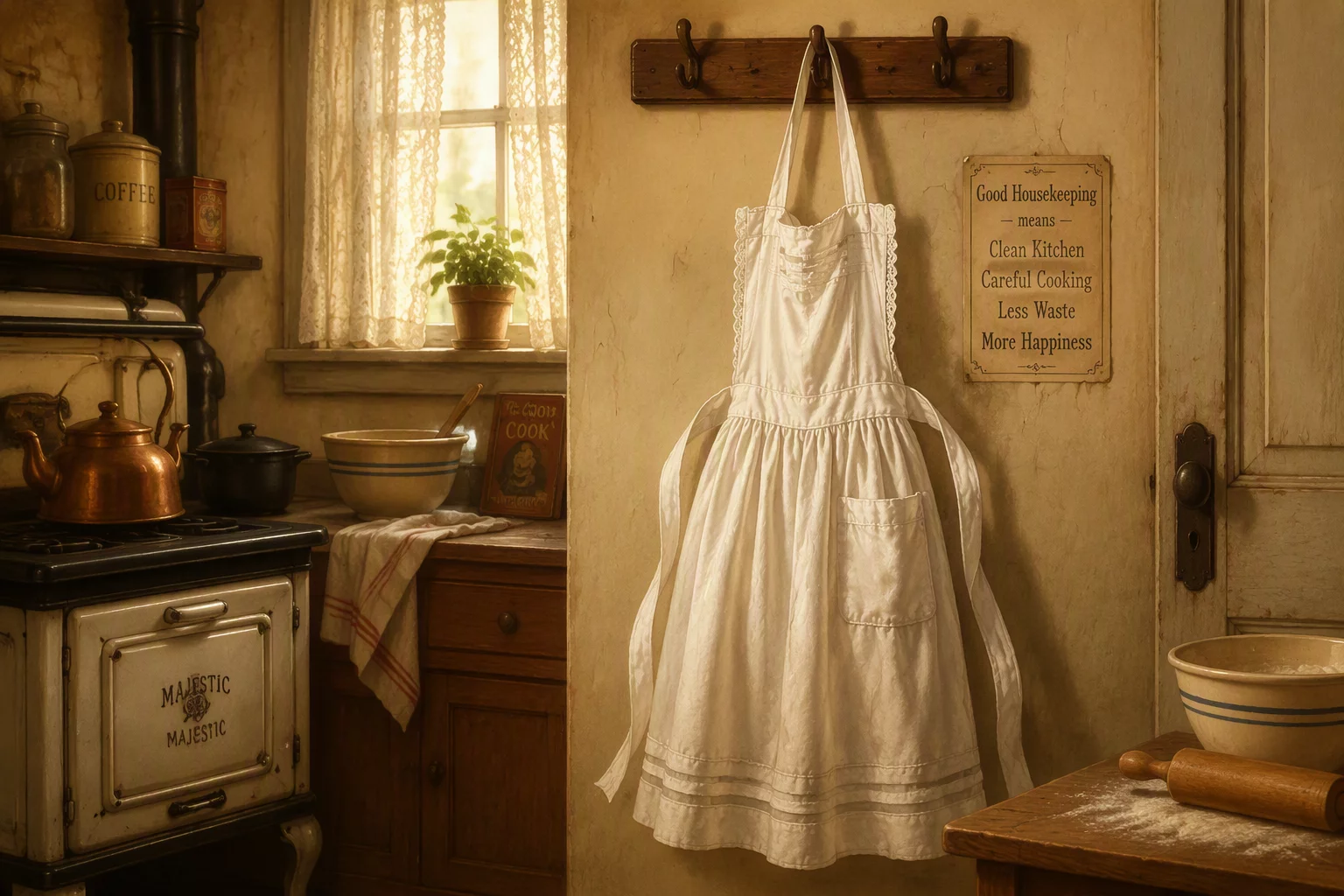 The History of Kitchen Aprons