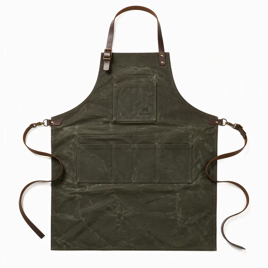 Waxed Canvas Workshop Apron W8